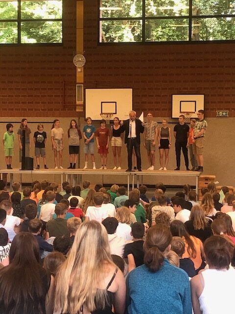 Der letzte Schultag vor den Ferien