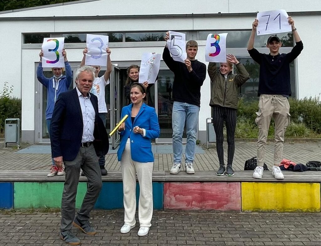 33.153,71 Euro für die Ukraine-Hilfe erlaufen