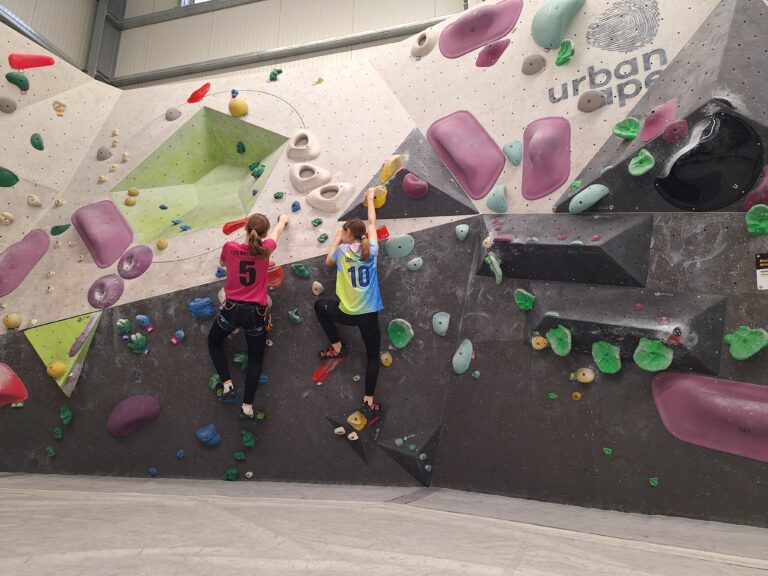 Ausflug der Kletter-AG ins Urban Apes