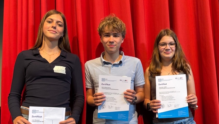 Schülerpatenausbildung des IQSH und der DGhK